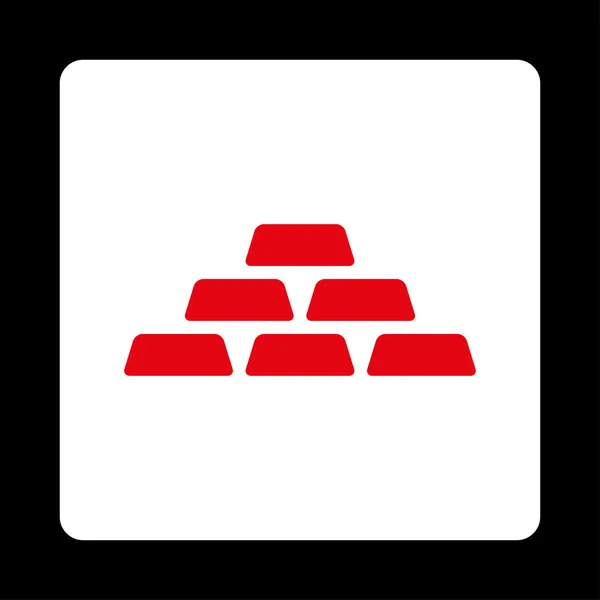 Tesoro icono de botones de comercio OverColor Set — Archivo Imágenes Vectoriales