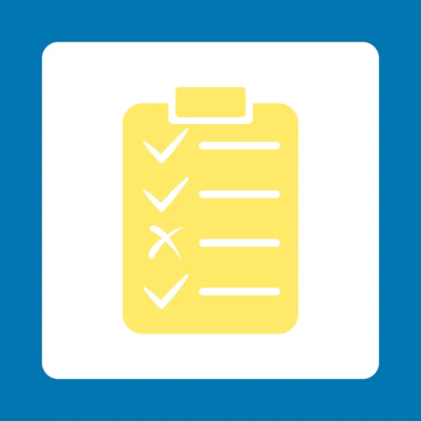 Lista de tareas Icono de botones de comercio OverColor Set — Vector de stock