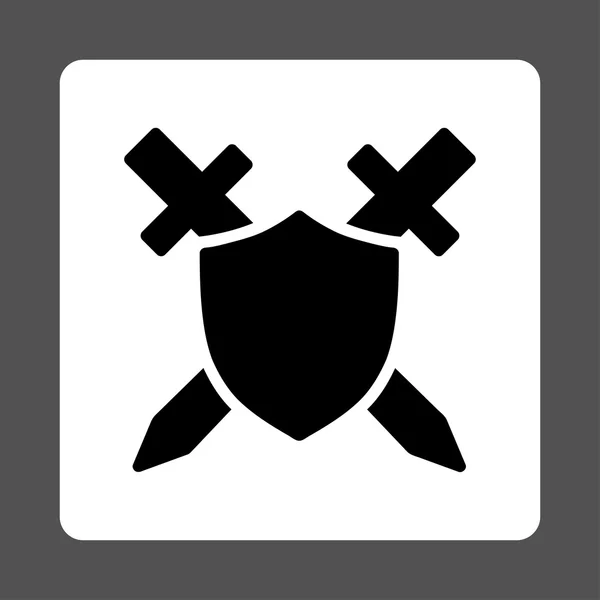 Значок охраны от торговых кнопок OverColor Set — стоковый вектор