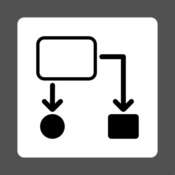 Regeling pictogram van Commerce knoppen Overcolor Set — Stockvector