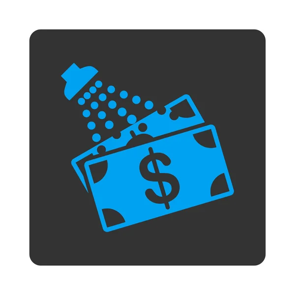 Peníze prádelna ikona z obchodu tlačítka Overcolor sady — Stockový vektor