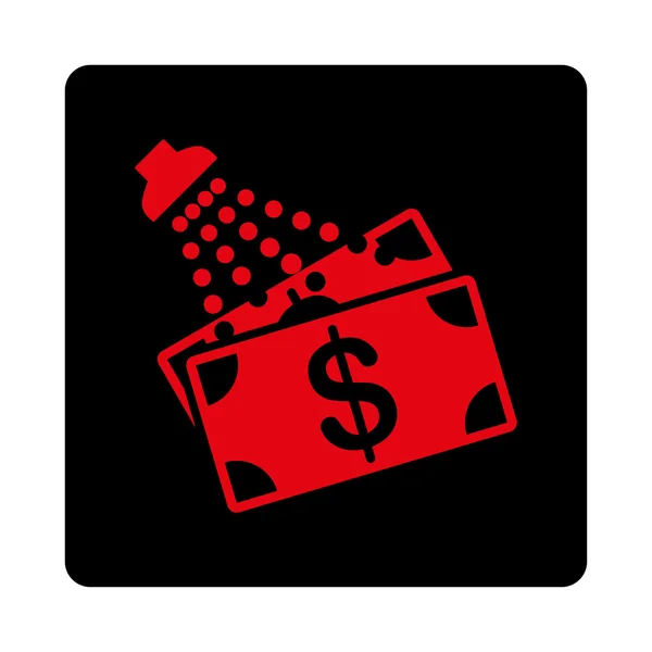 Ikona pralnia pieniędzy od Commerce przyciski Overcolor zestaw — Wektor stockowy