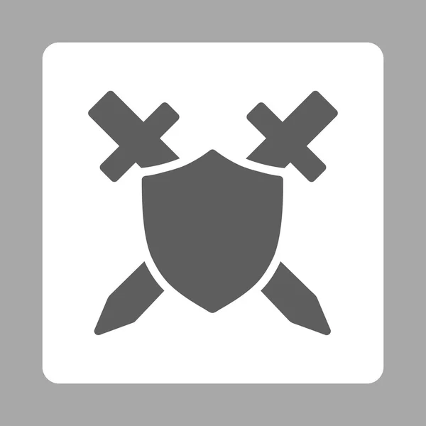 Ícone de guarda de botões de comércio OverColor Set — Vetor de Stock