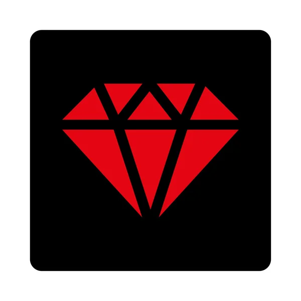 Diament ikona od Commerce przyciski Overcolor zestaw — Wektor stockowy