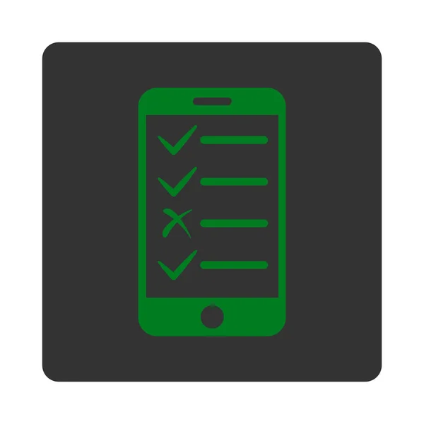 Mobile Tasks Icon — Stock Vector