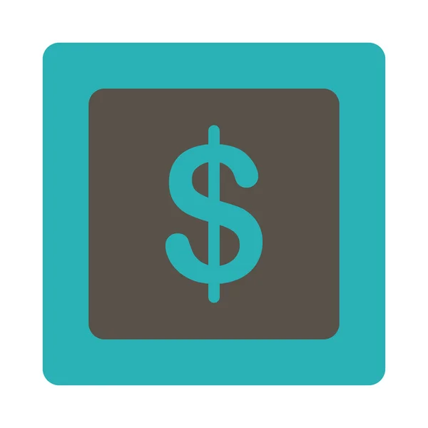 Finance ikonen från Commerce knappar Overcolor Set — Stock vektor
