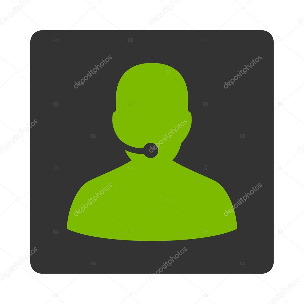 Call Center Icon from Commerce Buttons OverColor Set