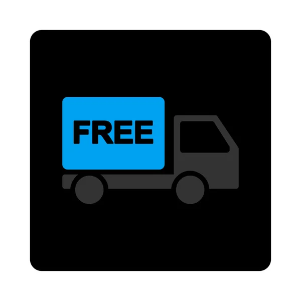 Ícone de entrega gratuita — Fotografia de Stock