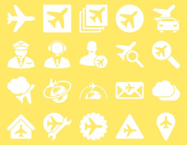 Havacılık Icon Set