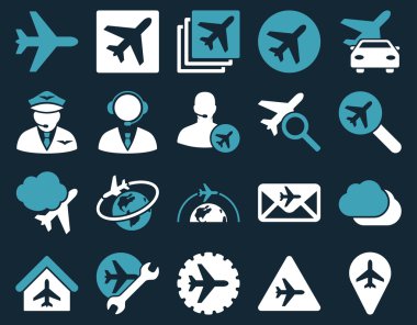 Havacılık Icon Set