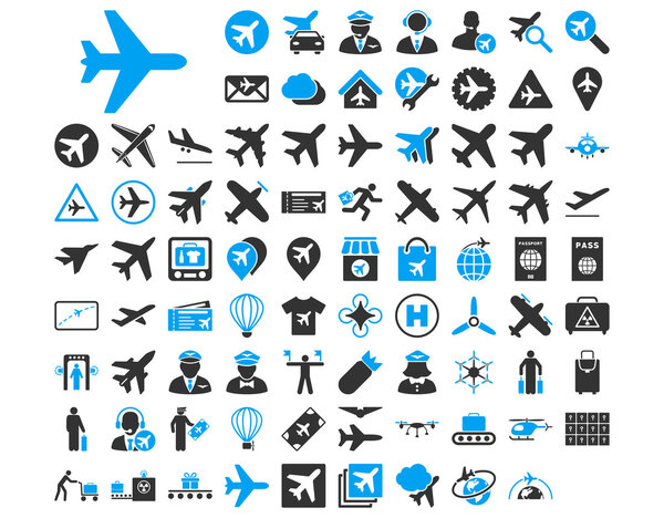 Aviation Icon Set