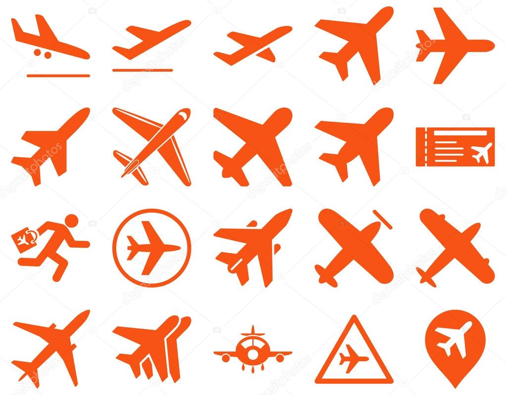 Aviation Icon Set