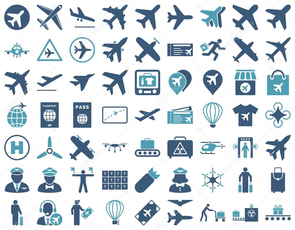 Aviation Icon Set