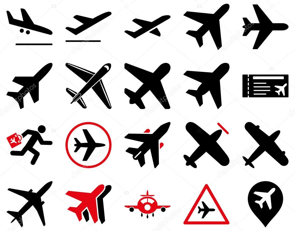 Aviation Icon Set