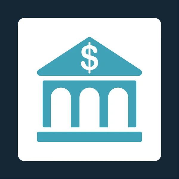 Ícone bancário — Fotografia de Stock