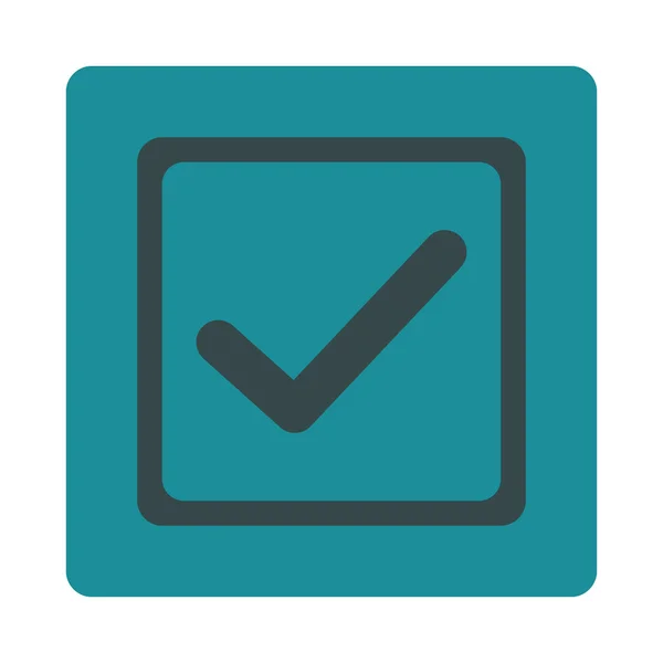 Checkbox icon — Stock Photo, Image