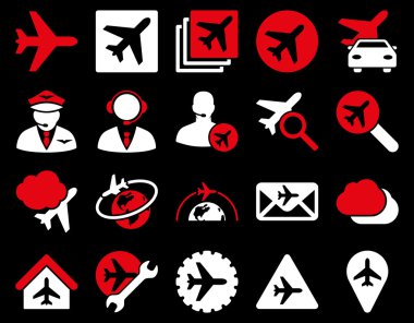 Havacılık Icon Set