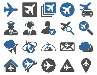Havacılık Icon Set
