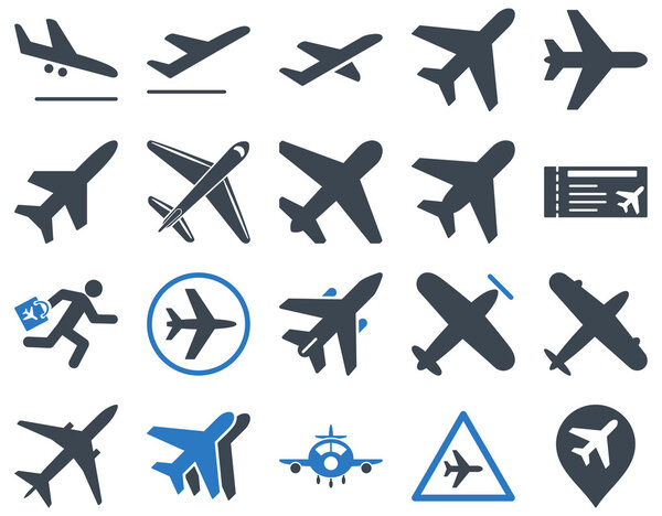 Aviation Icon Set