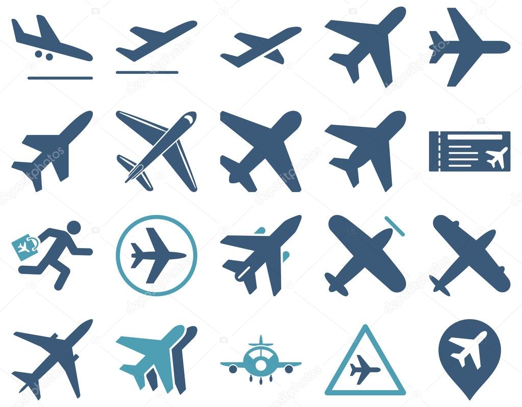 Aviation Icon Set