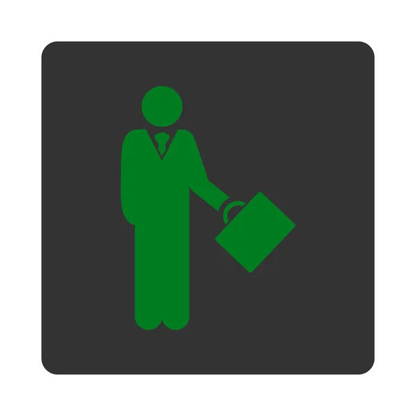 Zakenman pictogram — Stockfoto