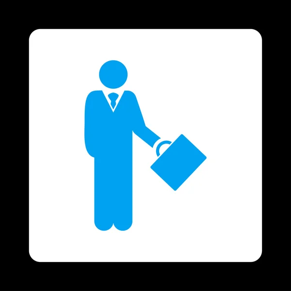 Zakenman pictogram — Stockfoto