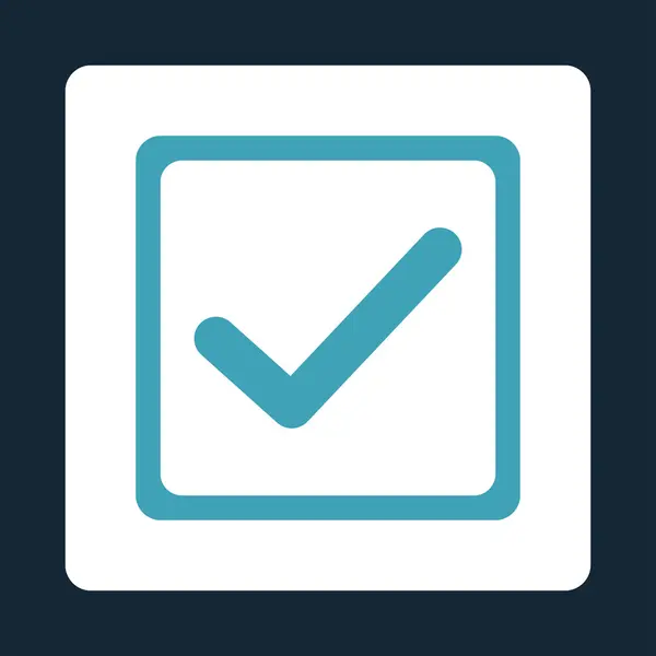 Checkbox icon — Stock Photo, Image