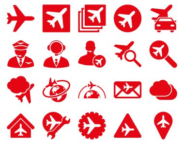 Havacılık Icon Set