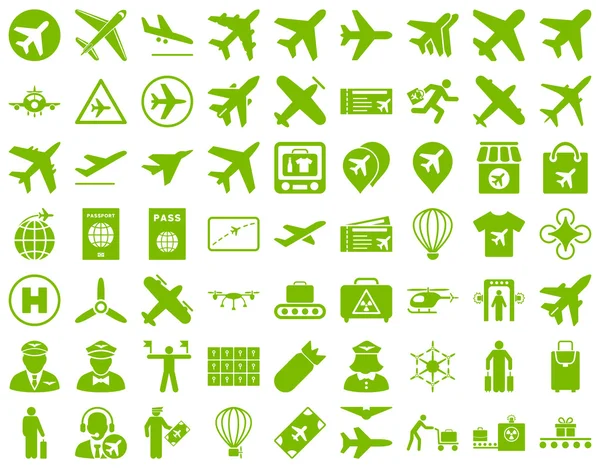 Aviation Icon Set — Stock Vector © ahasoft #79056064