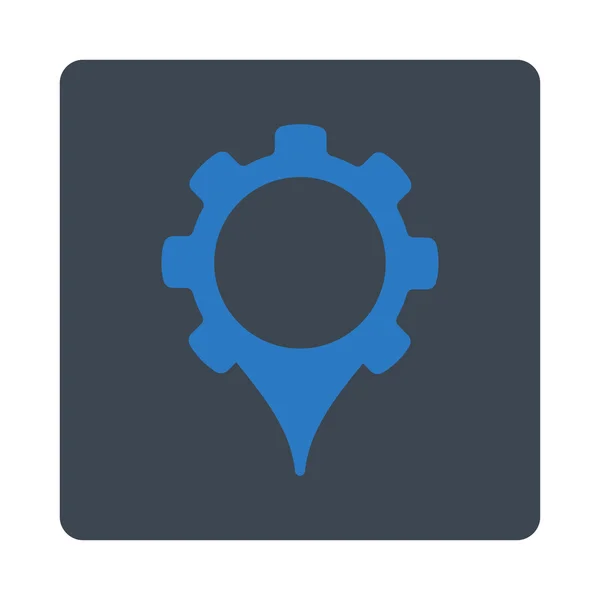 Gps Settings icon — Stock Photo, Image