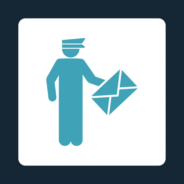 Postman icon — Stock Photo, Image