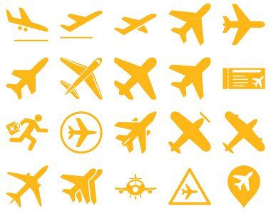 Havacılık Icon Set