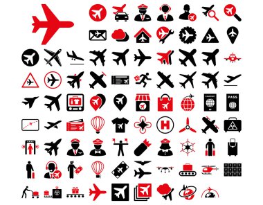 Havacılık Icon Set