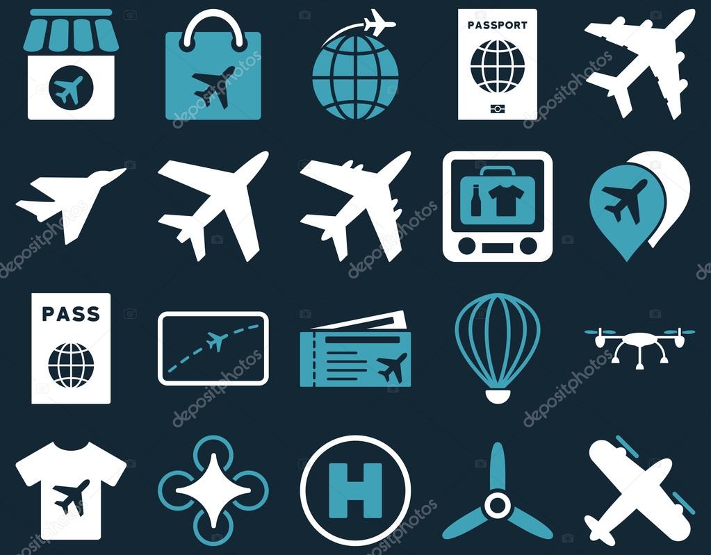 Airport Icon Set