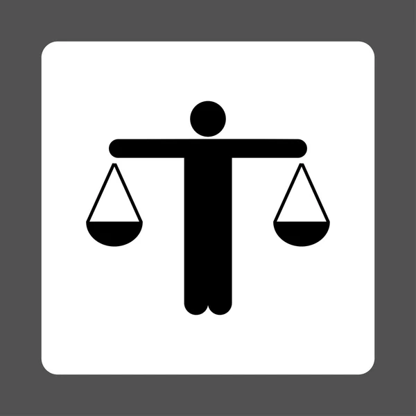 Икона юриста — стоковый вектор