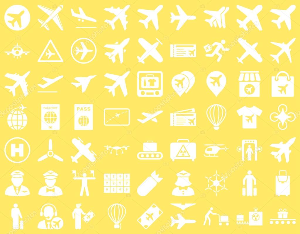 Aviation Icon Set