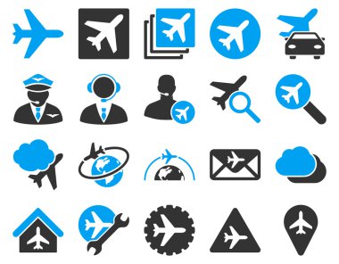 Havacılık Icon Set