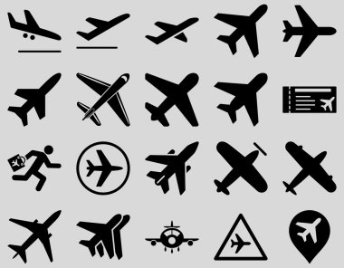 Havacılık Icon Set