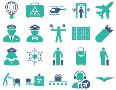 Havaalanı Icon set