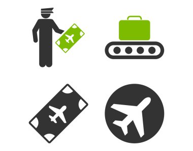 Havacılık Icon Set