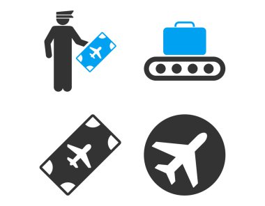 Havacılık Icon Set