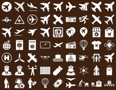 Havacılık Icon Set