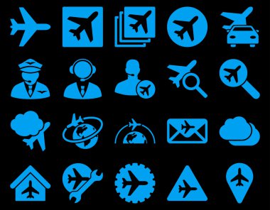 Havacılık Icon Set