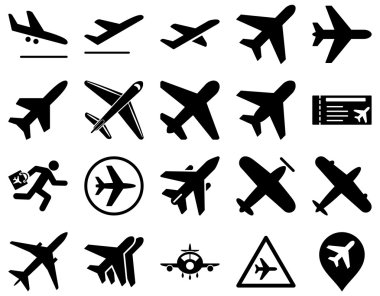Havacılık Icon Set
