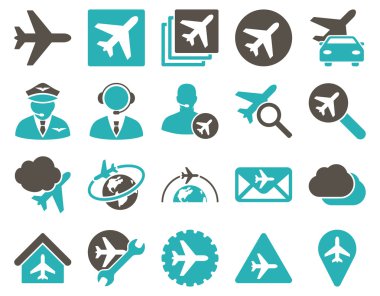 Havacılık Icon Set