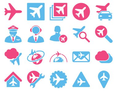 Havacılık Icon Set