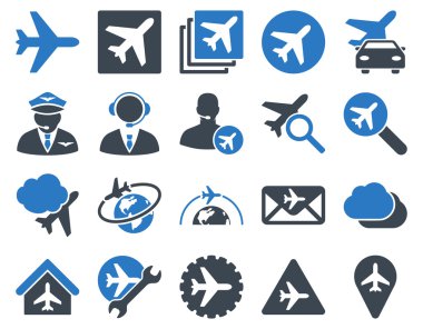 Havacılık Icon Set