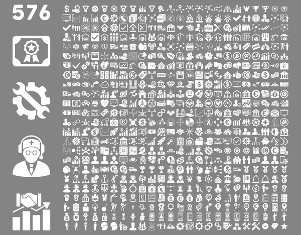 Flat Toolbar Icons — Stock Photo, Image