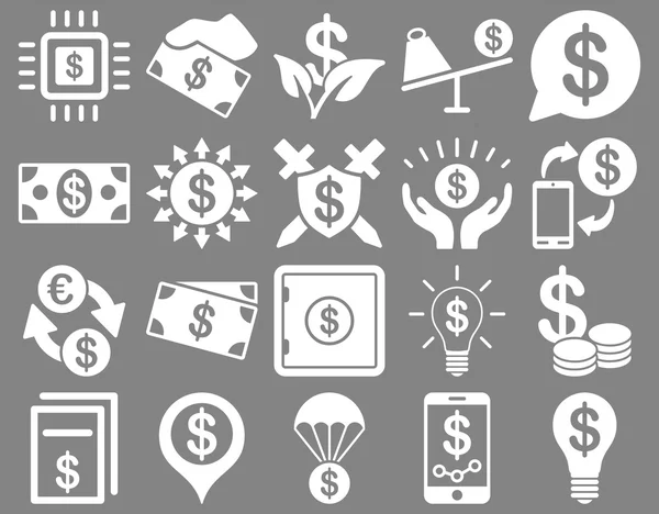 Dollar pictogrammen — Stockfoto