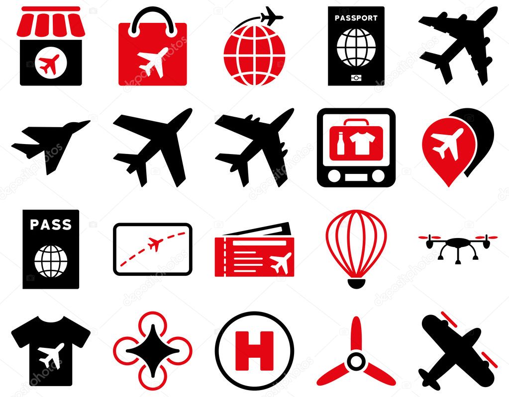 Airport Icon Set